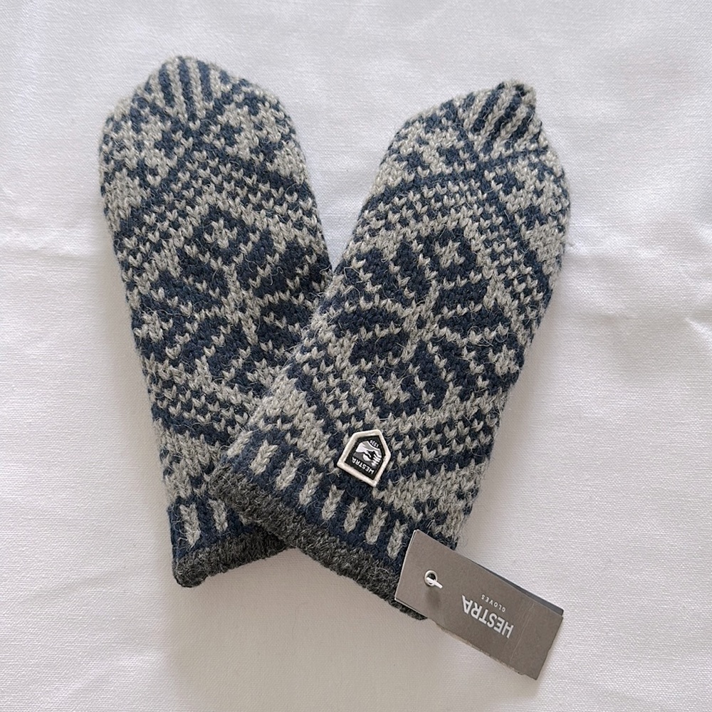 Hestra Nordic wool mittens
